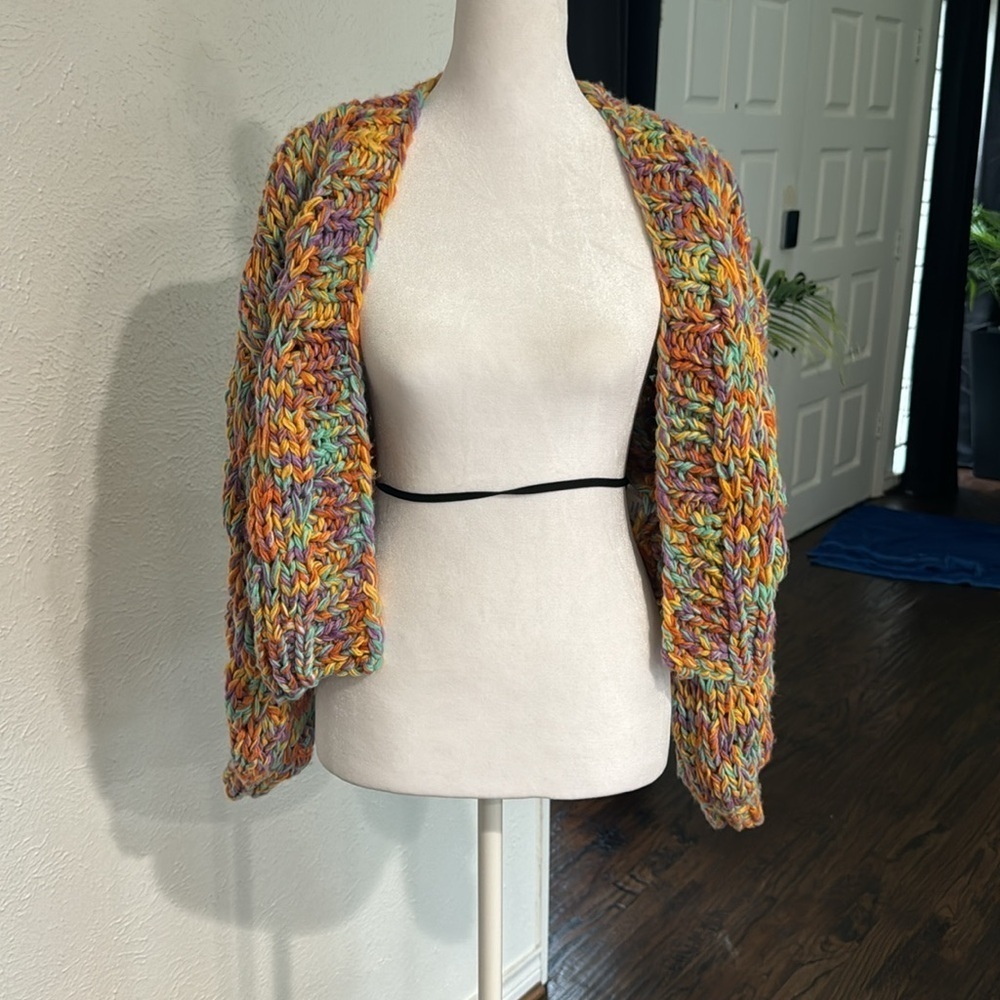 Princess Polly Multicolor Knit Jacket/Sweater - Picture 2 of 9